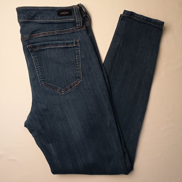 Liverpool Jeans Size 8/29P The Ankle Skinny Mid Rise Medium Wash - Picture 1 of 10